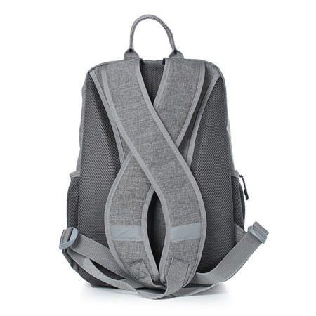 School backpack, synthetic fabric, 265x395x120 cm, gray-2