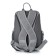 School backpack, synthetic fabric, 265x395x120 cm, gray