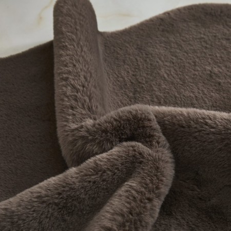 Plush mat Sofi de Marko, size 150x150 cm, chocolate color-6