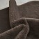 Plush mat Sofi de Marko, size 150x150 cm, chocolate color