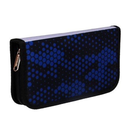 Penal 1 section 110 x 205 x 30 mm, textile, Erich Krause, Nextlevel, Blue/Black/Gray 57513-2