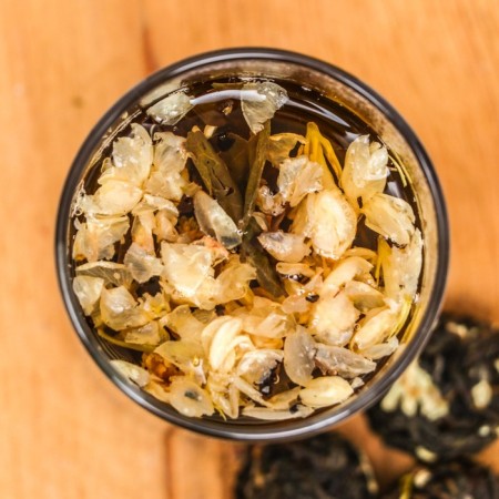 Chinese bound green tea "Jasmine", 50 g-5