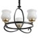 Cante "Country" 3x40W E27 black and gold 50x50x50 cm Bayerlux