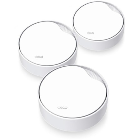 Seamless Mesh Router TP-Link Deco X50-POE (3-PACK) AX3000 1000/2500BASE-T white (pack: 3pcs) 102950