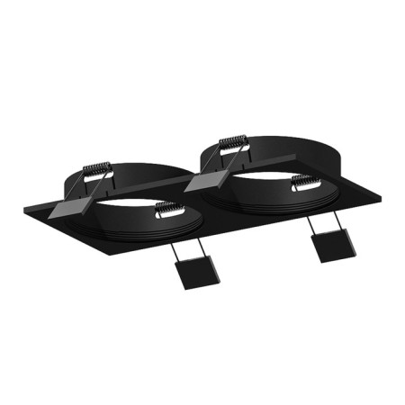 Building lamp built -in Ambrella Diy System Elements C7636 for nozzles D70 mm, GU5.3, color black sand