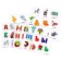 Developing magnets "Alphabet"