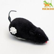 Cavaling fur mouse, 12 cm, black