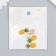 Decor for creativity metal, enamel "pineapp" gold 1.4x1.2 cm