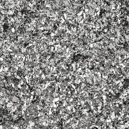 Confetti for a balloon, silver, metallic, 20 g.