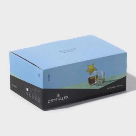 Набор стопок Bohemia Crystal «Клаб», 60 мл, 6 шт-3