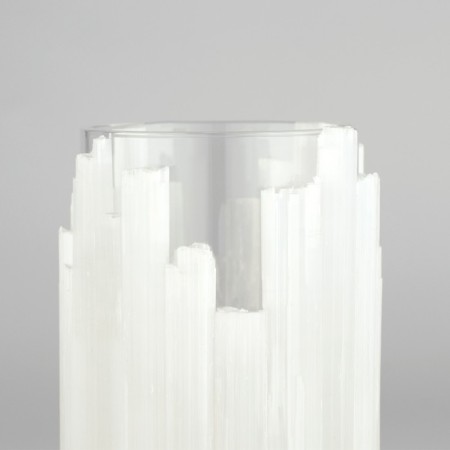Vase for flowers candlestick "Electra" 10 x 9 x 9 cm-2