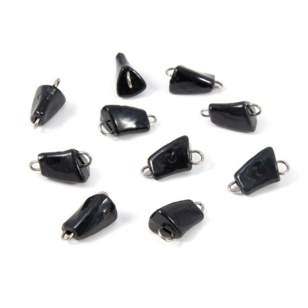 Cargo bullet-exentric painted pissy Yaman 10 pcs., 2 g, black