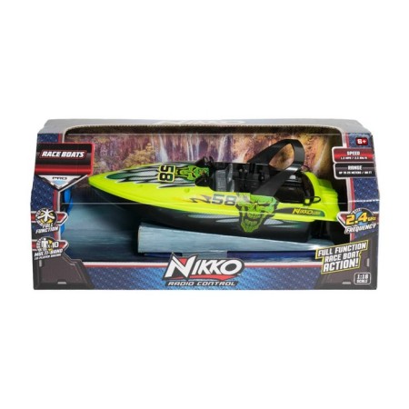 Boat on the radio control Nikko Energy Green #58-1