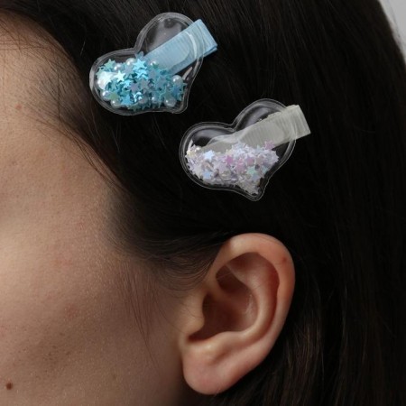 Hair clips "My kitten", 2 pcs. (shaker)-5