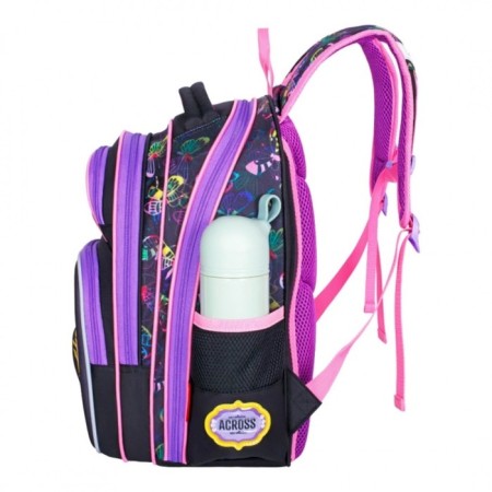 Frame backpack 39 x 29 x 17 cm, Across 3, filling: bag, purple ACR22-DH3-5-2