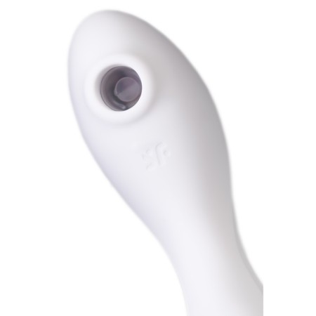 Satiffyer Curvy Trinity 5+ vacuum clitoris stimulator, white color-2