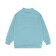 Sweatshirt for girls, height 122 cm, color is light-turquoise