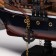 The ship souvenir medium "Fugas", sides dark with a white strip, 45x50x9 cm, mix