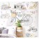 Sticker Plastic Interior color "Bicycle, tape recorder and camera" 60x90 cm