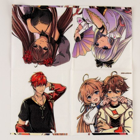Paper napkins 25*25cm "Genshin" (set 20 pcs)-3