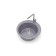 Glanz Kitchen Washing Cilest Victory L30g35, 475x475x180mm, glossy, Sredal, dark gray 69232