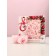 Soap of firm petal "from March 8", 16 pcs, pale pink color