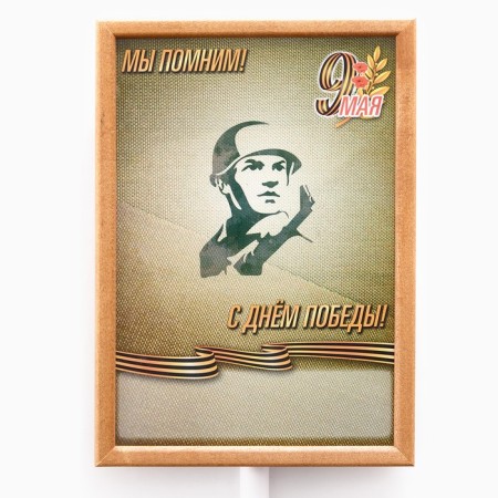 The transparence plate for the immortal regiment "We remember"-5