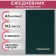 The diary is half -dantered for 4 years A5, 192 sheets, the cover of the boumvinyl, green
