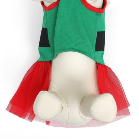 Animal costume "Elfika", size S (DS 27, OG 38, Osh 25 cm), red-green-4