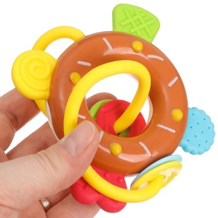 A set of rattles "Sweets", with elastic elements, 3 pcs-8