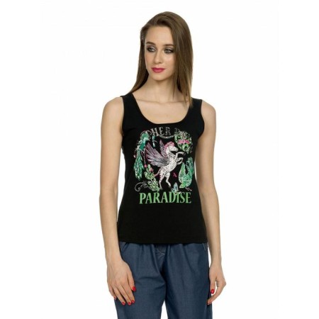 Female T -shirt, size XS, black color