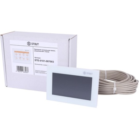 Control panel M-7 Stout STE-0101-007003, wired, white-4
