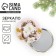 Pocket mirror "snake in flowers", diam. 7 cm