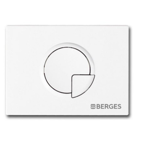 Berges Novum R4 control button, for hidden installation systems, white