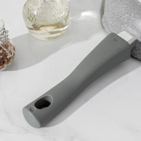 Pan, d = 24 cm, removable handle, anti -stick coating, color light marble-4