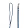 Kapronic leash, 1.6 m x 1 cm, black-blue
