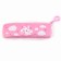 Baby plush backpack with an ANime Girl Penal, 24*24 cm, pink color