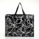 Household bag without fastening, black color