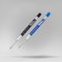 Gel rod Parker Quink Gel, 98 mm, 0.7 mm, metal, blue ink