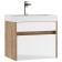 Domino Tumba Karlo under the Classica 50 sink, suspended, with 1 box