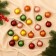 Set of balls plastic D-4 cm, 20 pcs "Bright Assorted" mix