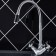 Kitchen mixer RMS SL92BL-279F, two-wound, high spout, chrome/black