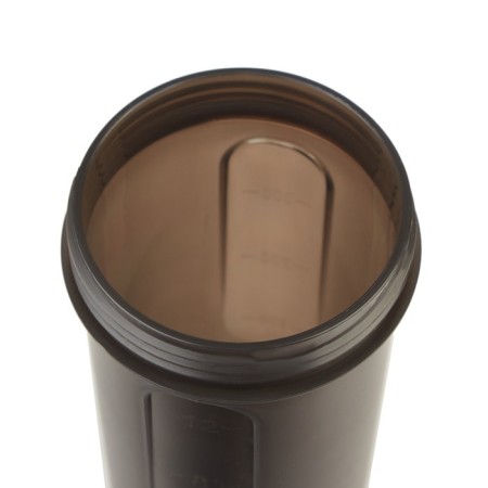 Shaker, series: Hard, "Master K", 400 ml, 9 x 17 cm, black-3