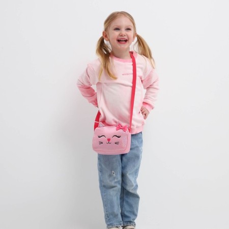 Baby Bag with lightning, long belt, pink color-9