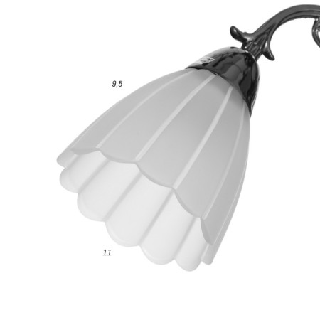 Economic chandelier "Ajakucho" 3x40W E27 Anthracite-3