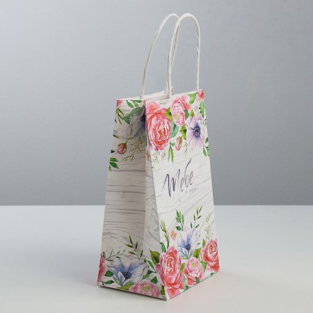 Package gift craft, packaging, “you from me”, 12 x 21 x 9 cm-1