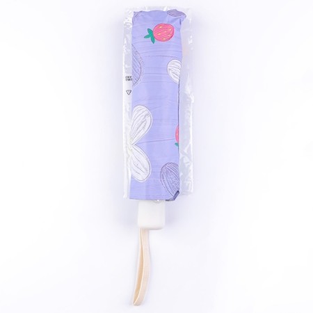 Automatic "Flowers" umbrella, 3 additions, 8 spokes, r = 49 cm, color mix-15
