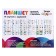 Magnetic tablet training with cards, 18 cards