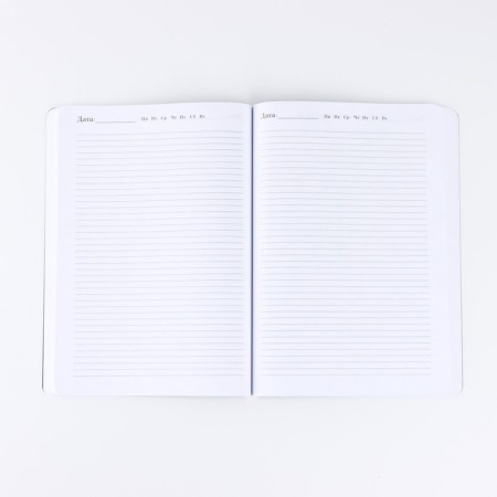 Diary A5+, 100 sheets soft region. SOFT-Tach "Defender Day"-2