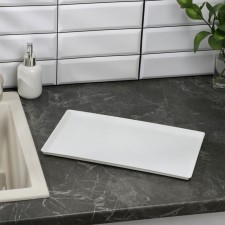 Patron for the dishwasher, 37 cm, white color